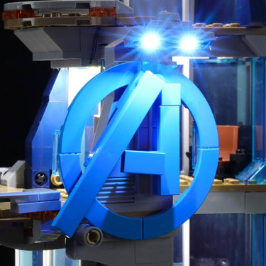 Lego Avengers Tower Battle 76166 Light Kit